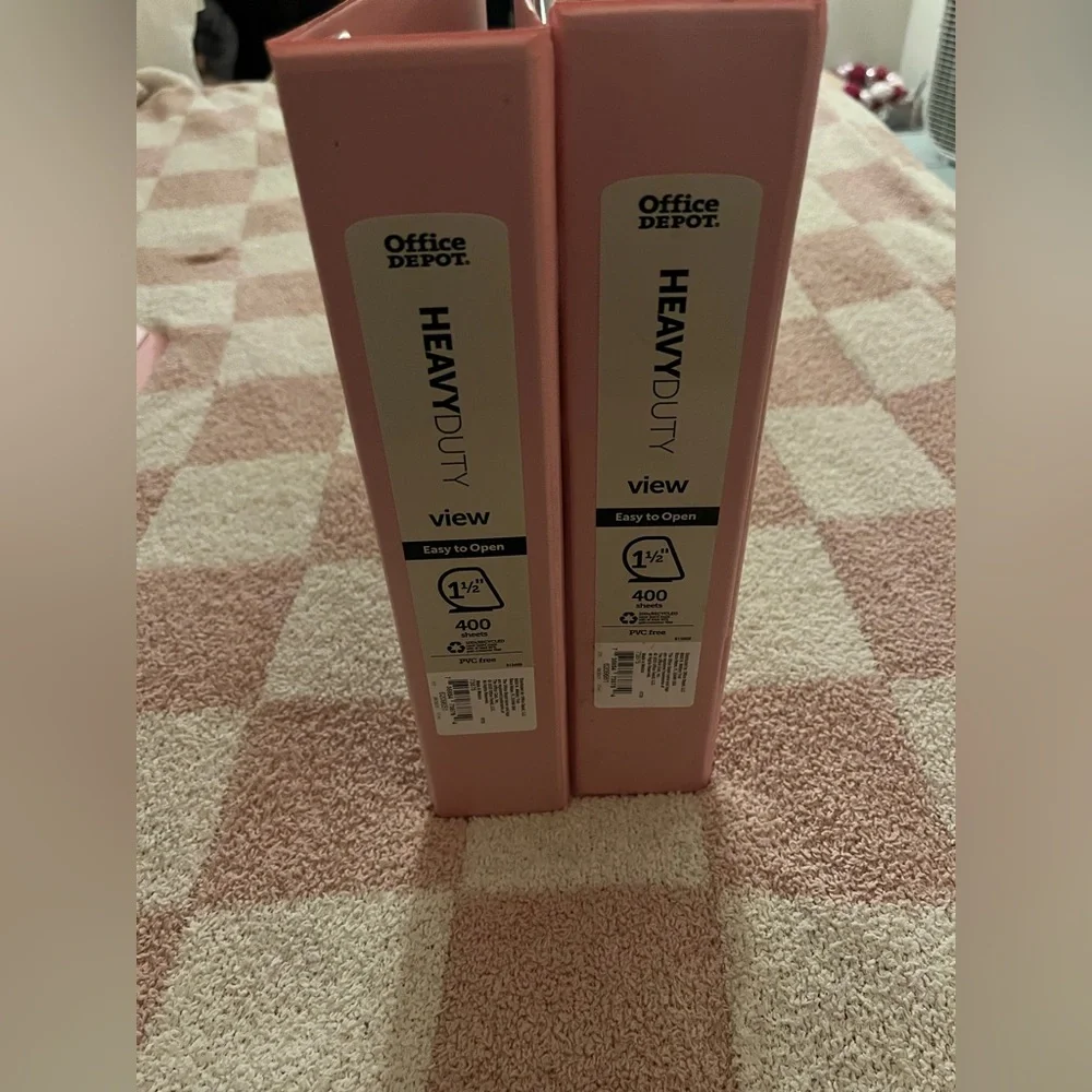 1 1/2” 3 Ring Binders